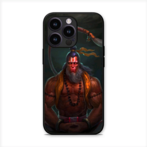 Lord Hanuman Glossy Metal TPU Mobile Back Cover D002