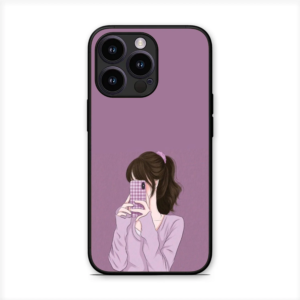Pintresty Girly Glossy Metal TPU Mobile Back Cover D001